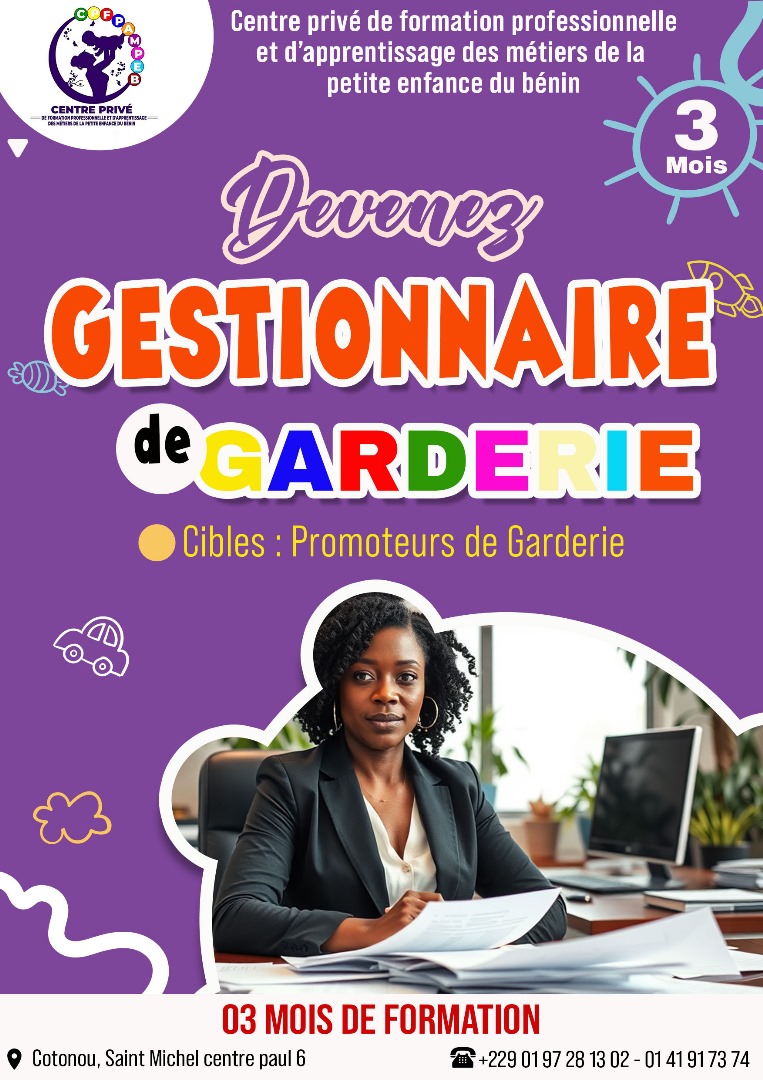 Gestionnaire de garderie