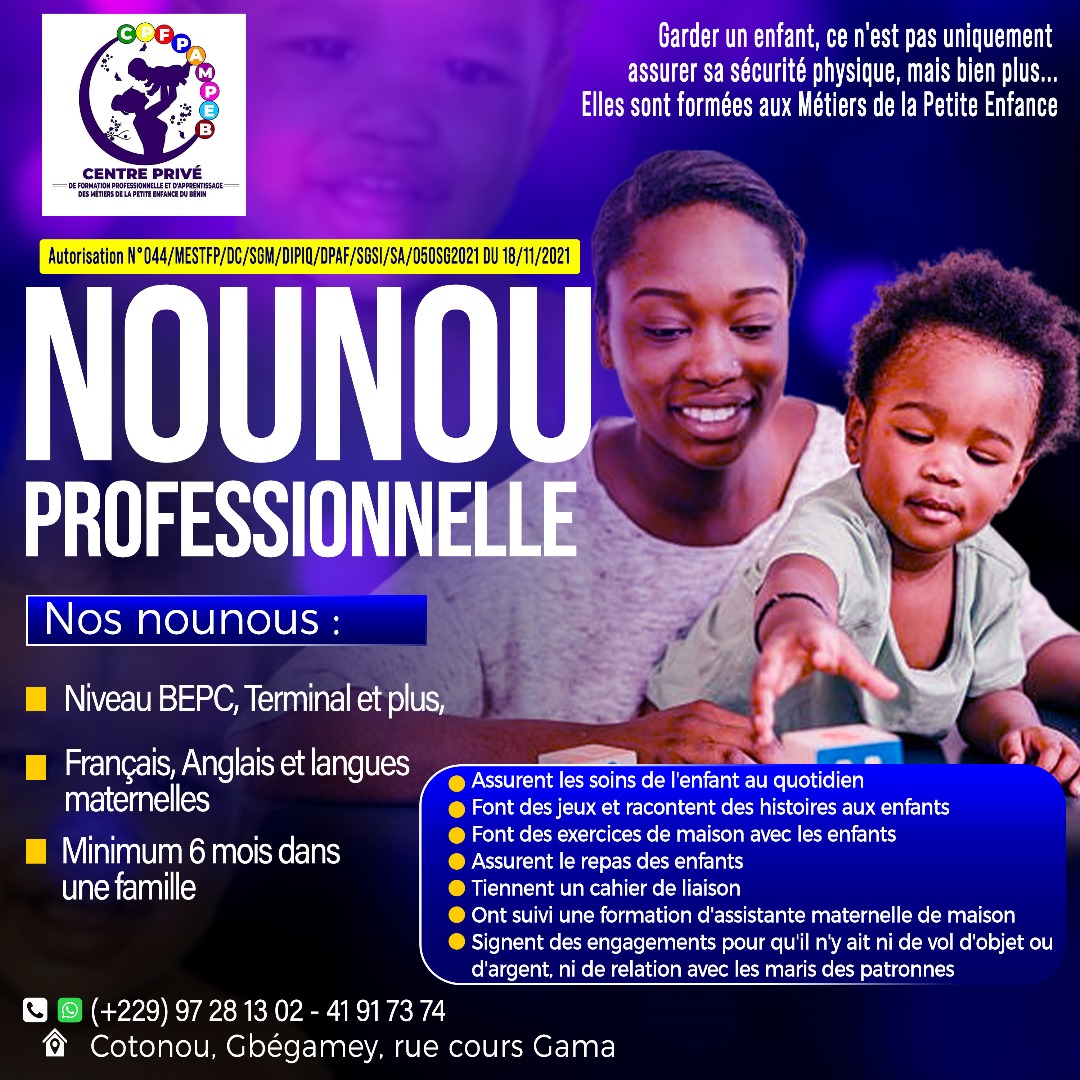 Nounou professionnelle